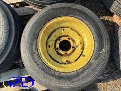 8- Assorted 9.5L-15 Implement Tires W/ Rims