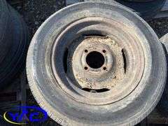 16 -15" Concord Packer Tires (Rims Only - Tires Cracked & Weathered)