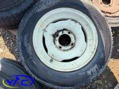14 - 15" Concord Packer Tires (Rims Only - Tires Weathered & Cracked)