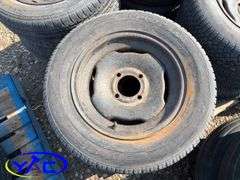 16 -15" Concord Packer Tires (Rims Only - Tires Cracked & Weathered)
