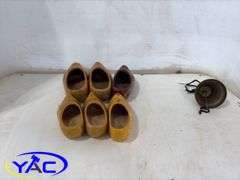 2- Sets Of Wooden Shoes
