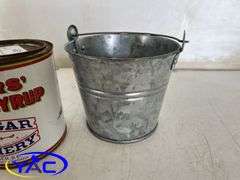 Rogers Golden Syrup Cans & Small Pail