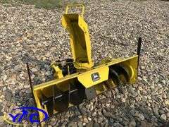JOHN DEERE 52" RIDING MOWER 318 W/ BAGGER, ROTOTILLER & SNOWBLOWER