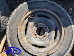 16 -15" Concord Packer Tires (Rims Only - Tires Cracked & Weathered)