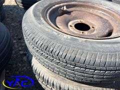 16 -15" Concord Packer Tires (Rims Only - Tires Cracked & Weathered)