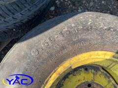 8- Assorted 9.5L-15 Implement Tires W/ Rims