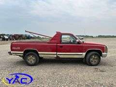 1990  GMC  K/V 1500 REG CAB 4WD
