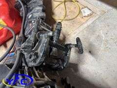 9.8HP MERCURY TILLER MOTOR  W/ FUEL TANK