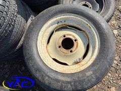 14 - 15" Concord Packer Tires (Rims Only - Tires Weathered & Cracked)