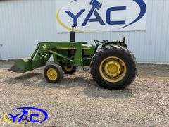 1975 JOHN DEERE 2130 TRACTOR W/ JOHN DEERE 146 FRONT END LOADER
