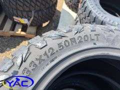 4- 33X12.50R20 Tires (BUYER MUST PAY 4X THE BID PRICE)