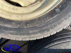 14 - 15" Concord Packer Tires (Rims Only - Tires Weathered & Cracked)