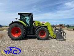 2016 CLAAS AXION 810 W/ LOADER & GRAPPLE