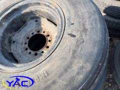 8- Assorted 9.5L-15 Implement Tires W/ Rims