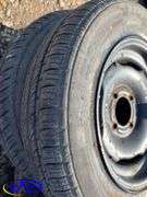 16 -15" Concord Packer Tires (Rims Only - Tires Cracked & Weathered)