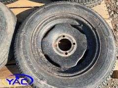 14 - 15" Concord Packer Tires (Rims Only - Tires Weathered & Cracked)