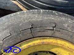 8- Assorted 9.5L-15 Implement Tires W/ Rims