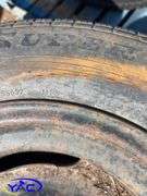 16 -15" Concord Packer Tires (Rims Only - Tires Cracked & Weathered)