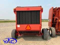2008 MASSEY FERGUSON 1756 ROUND BALER