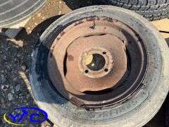 14 - 15" Concord Packer Tires (Rims Only - Tires Weathered & Cracked)