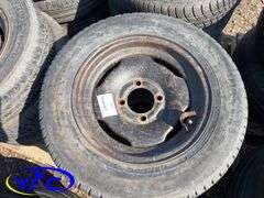 16 -15" Concord Packer Tires (Rims Only - Tires Cracked & Weathered)