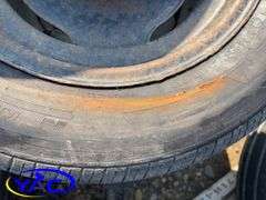 14 - 15" Concord Packer Tires (Rims Only - Tires Weathered & Cracked)