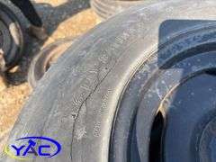 14 - 15" Concord Packer Tires (Rims Only - Tires Weathered & Cracked)