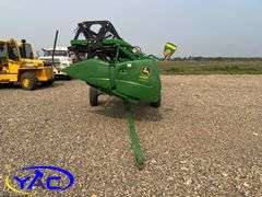 JOHN DEERE 630F HYDRAFLEX HEADER & TRANSPORT