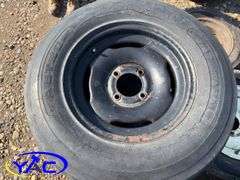 14 - 15" Concord Packer Tires (Rims Only - Tires Weathered & Cracked)