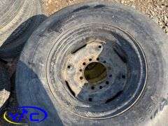 8- Assorted 9.5L-15 Implement Tires W/ Rims