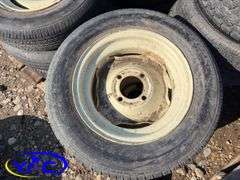 14 - 15" Concord Packer Tires (Rims Only - Tires Weathered & Cracked)