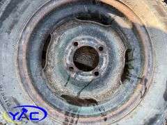 14 - 15" Concord Packer Tires (Rims Only - Tires Weathered & Cracked)