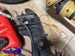 9.8HP MERCURY TILLER MOTOR  W/ FUEL TANK