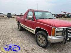 1990  GMC  K/V 1500 REG CAB 4WD