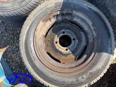 16 -15" Concord Packer Tires (Rims Only - Tires Cracked & Weathered)