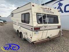1987  TRAVELAIRE  MODEL W200 FIFTH WHEEL CAMPER