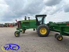 2012 JOHN DEERE D450 SELF-PROPELLED SWATHER