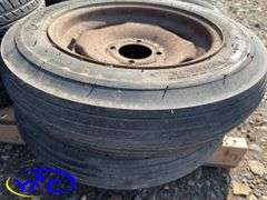 14 - 15" Concord Packer Tires (Rims Only - Tires Weathered & Cracked)
