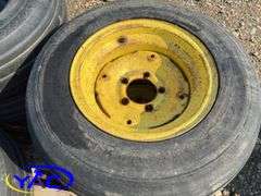 8- Assorted 9.5L-15 Implement Tires W/ Rims
