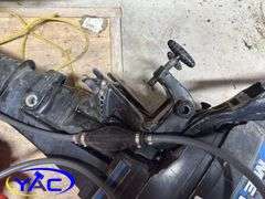 9.8HP MERCURY TILLER MOTOR  W/ FUEL TANK