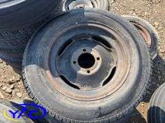 14 - 15" Concord Packer Tires (Rims Only - Tires Weathered & Cracked)