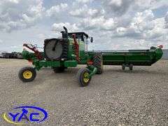 2012 JOHN DEERE D450 SELF-PROPELLED SWATHER