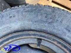 14 - 15" Concord Packer Tires (Rims Only - Tires Weathered & Cracked)