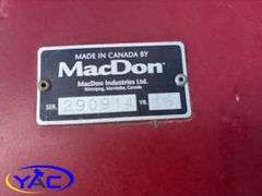 2016 MACDON R116 DISCBINE