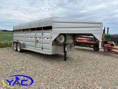2000  DUNCAN 20' LIVESTOCK  TRAILER