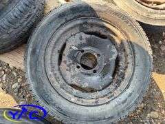 14 - 15" Concord Packer Tires (Rims Only - Tires Weathered & Cracked)
