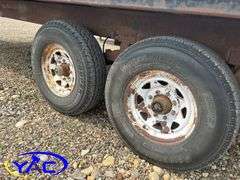 1992  DUNCAN  8' X 24' FLAT DECK TRAILER