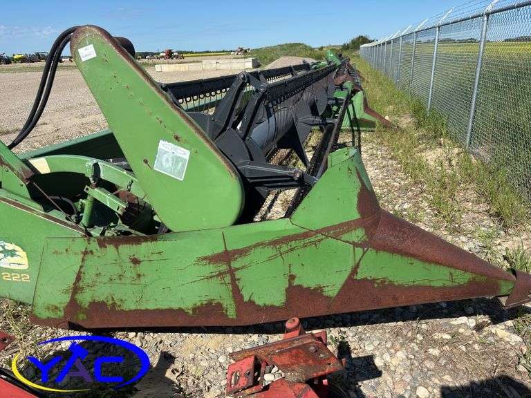 JOHN DEERE 222 FLEX HEADER 22'