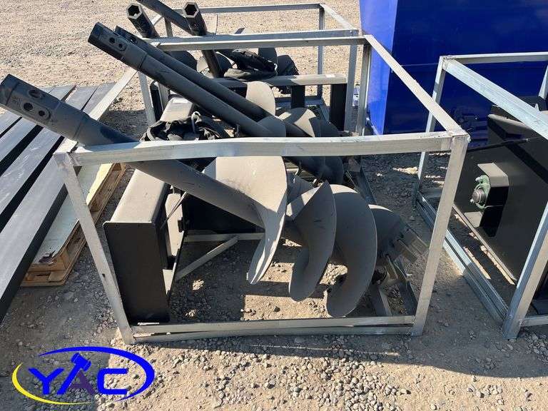 Skid Steer Auger W/ 3 Bits 9", 12", 18"