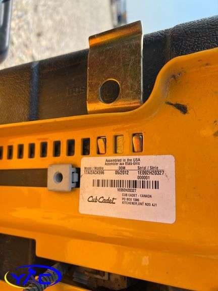 RZT Cub Cadet 54" Zero Turn Mower